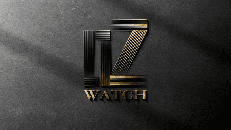 Conception de la typographie et du logo réalisé pour le projet OZ Watch par VANCKH Studio, Visual Designer à Bordeaux.