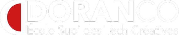 Logo Doranco École Sup' des Tech Créatives à Bordeaux