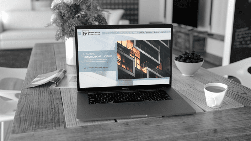 Landing page, logo, identité visuelle pour architecture par VANCKH Studio - Visual Designer à Bordeaux