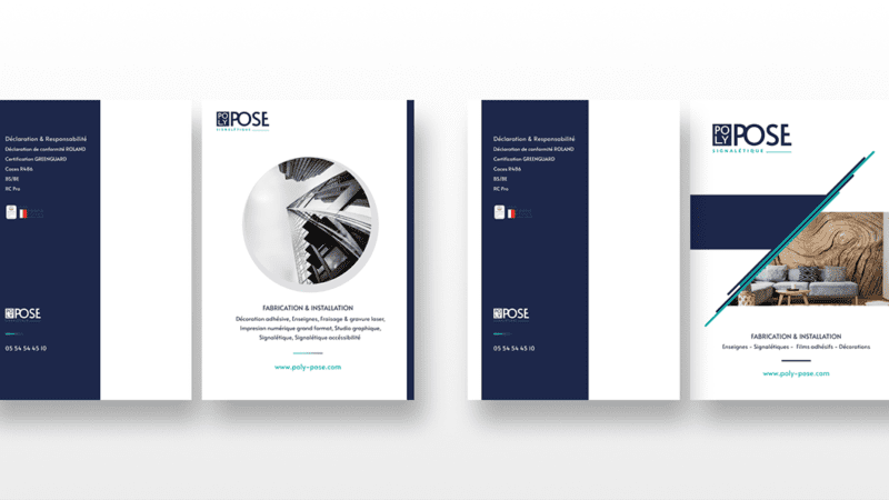 Plaquette commerciale, Conception Visuel, Mise en page, Design Graphique par VANCKH Studio