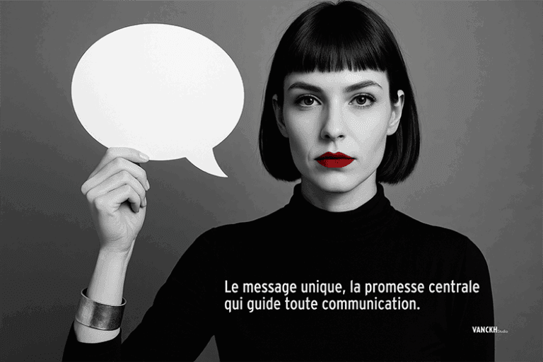 Photographie sur "Le message unique"